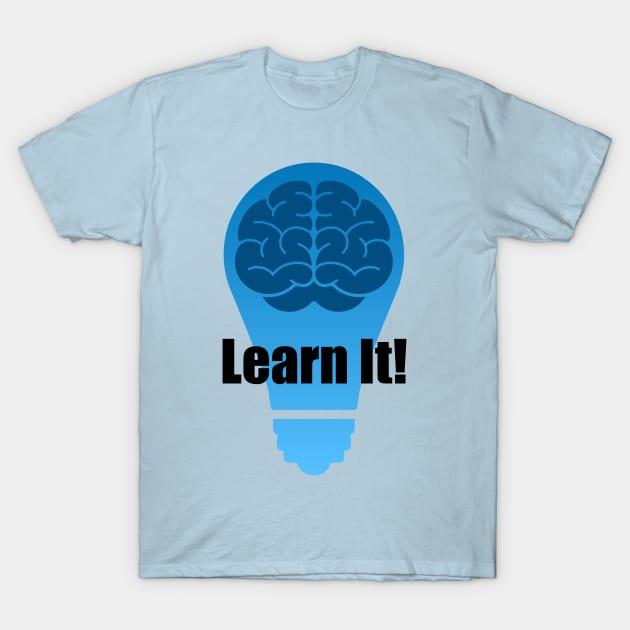 Learn It! Blue T-Shirt by Learn it!